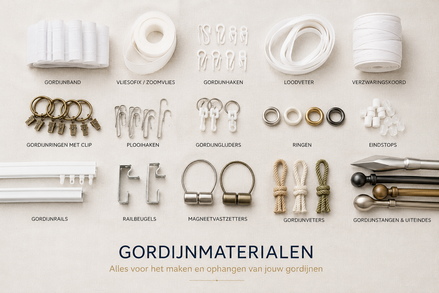 Diverse Gordijnmaterialen