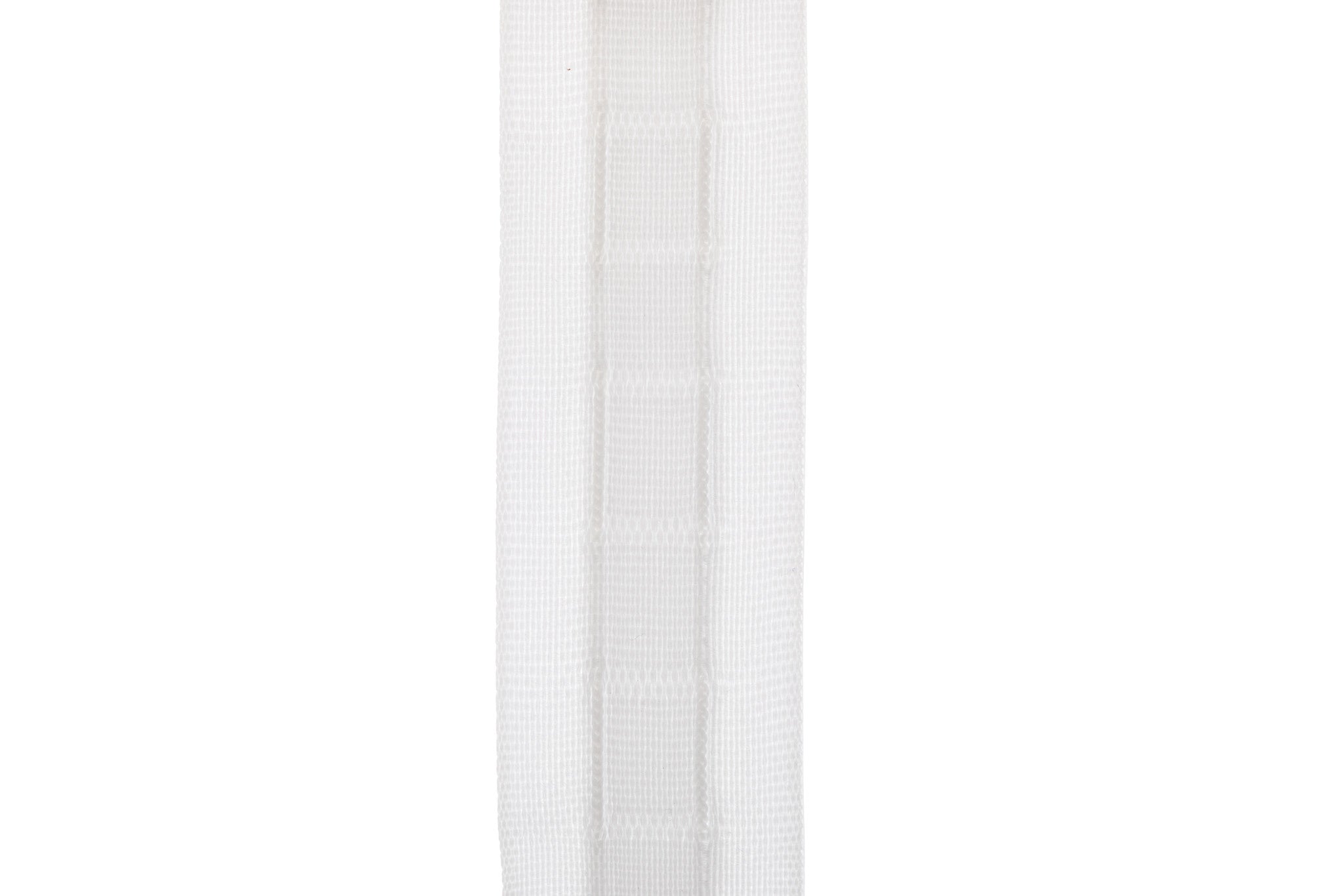 Rimpelband 25 mm breed terlenca wit en transparant