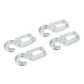 Clip-over haak 4 mm, 6mm of 10 mm, transparant per 10 stuks per verpakt.