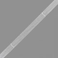 Lusjesband 17 mm Transparant – Lusjes om de 15 cm