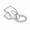 Fiberclip+ring 3,5 en 4mm 6 mm transparant