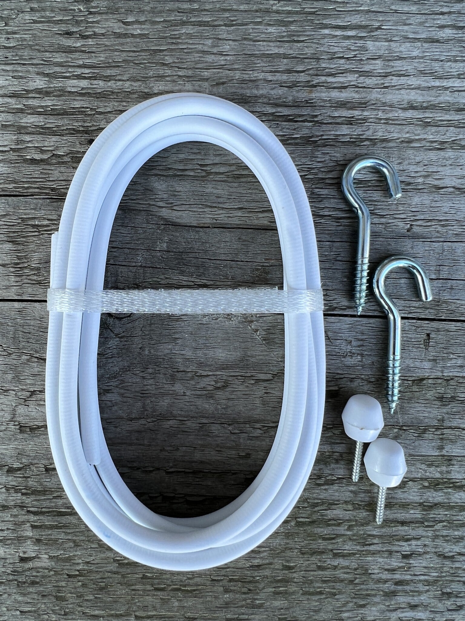 Spiraal set 1,5 of 2,5 meter inclusief bevestigings materiaal