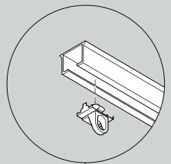 Eindstop U-rails