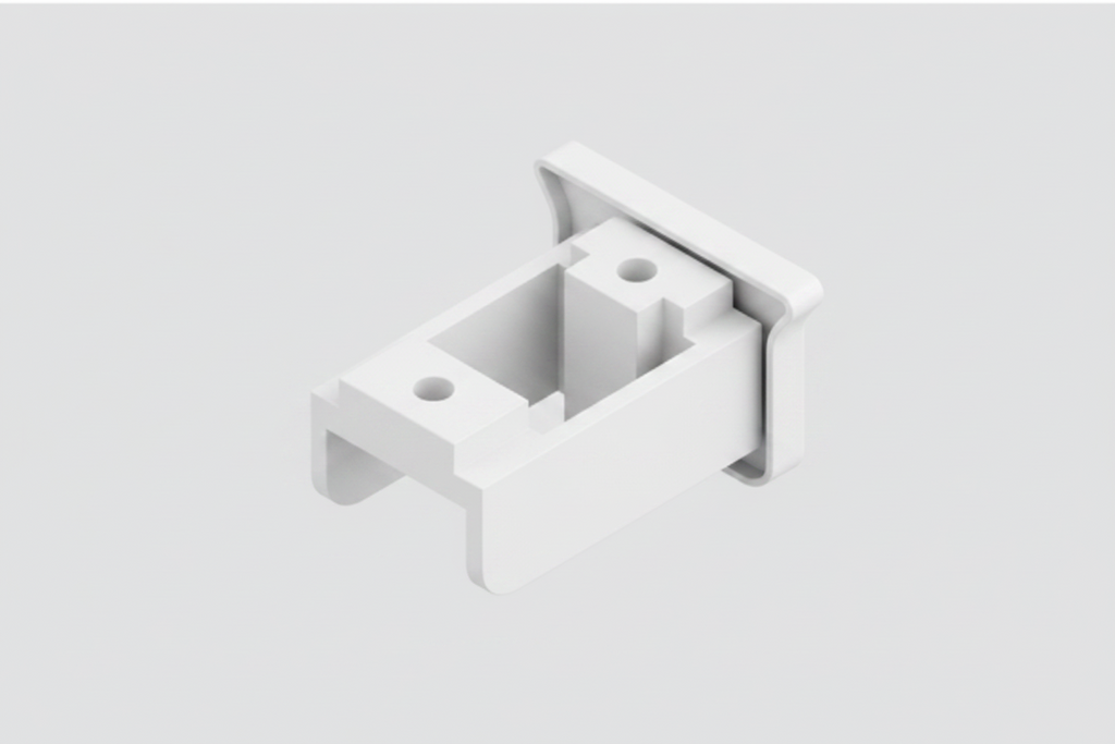 Eindstop schroef 14 mm rails leverbaar Zwart, Wit en Grijs