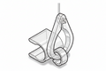 Baleinclip met (eind)-ring