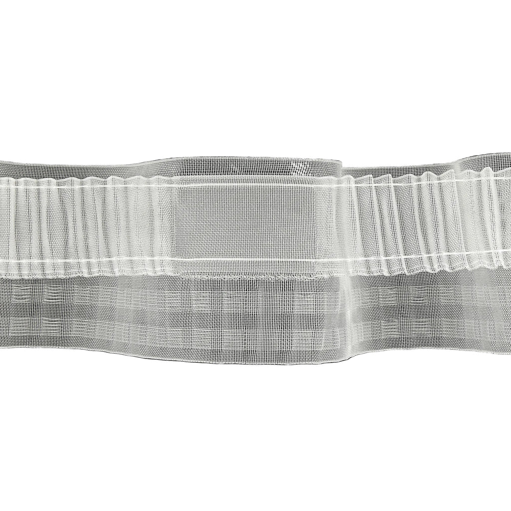 Zelf-plooiend Waveband transparant 85 mm breed