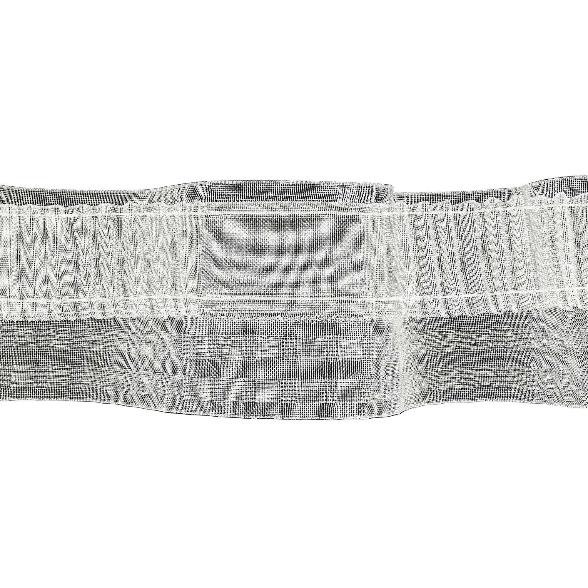 Zelf-plooiend Waveband transparant 85 mm breed